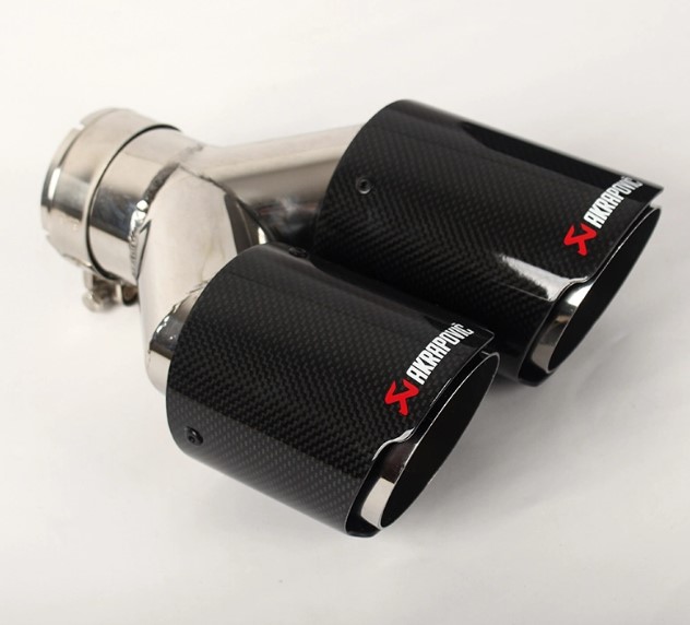 Akrapovic Dual tip Exhaust muffler